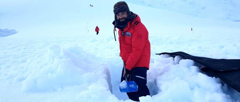 Antarktidada suya baş vuran azərbaycanlı: 